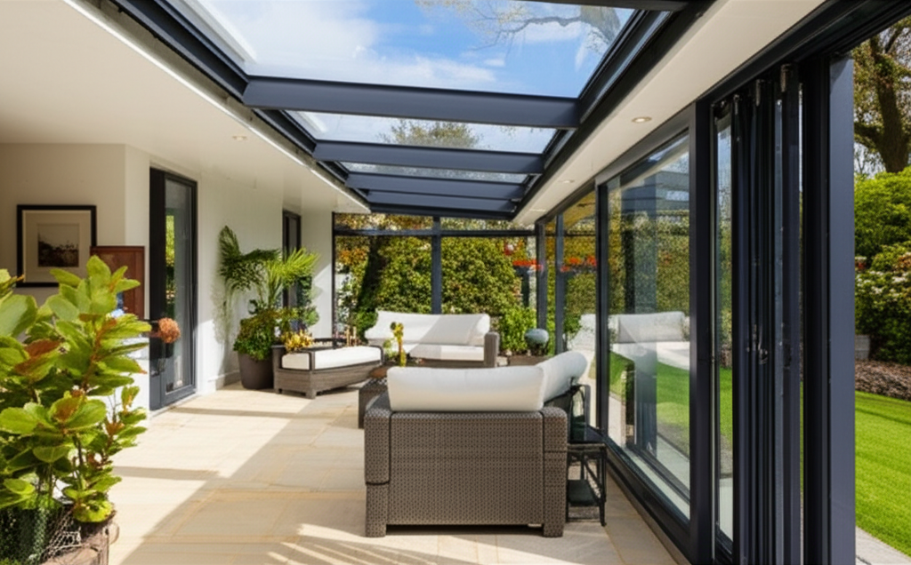 Commercial aluminium doors